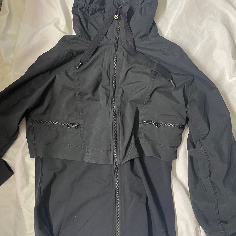 lululemon athletica Black Bomber Jacket
